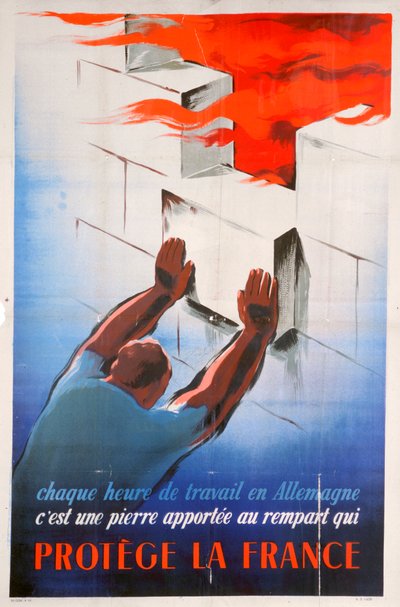 在德国工作保护法国，1944年 作者 不明