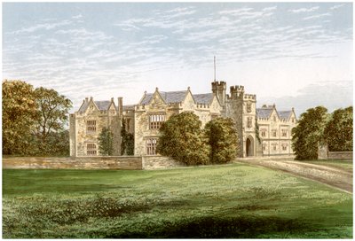 Wytham Abbey，牛津郡，阿宾登伯爵的故乡，建于1880年 作者 不明