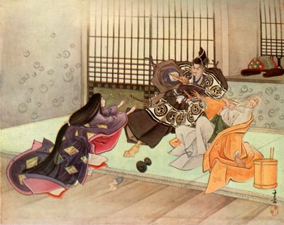 Yendo拔剑...，1919年。 作者 不明