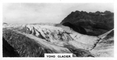 幽鹤冰川，落基山脉，加拿大，约1920年代 作者 不明