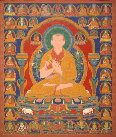 Yong Zin Khon Shogpel：16世纪Ngor修道院的第七任住持。 作者 不明