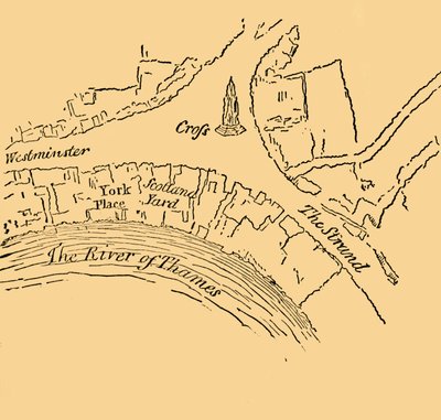 约克广场，1881年。 作者 不明