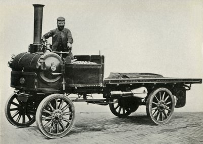 约斯克尔蒸汽货车，1903年，1947年。 作者 不明