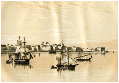海上桑给巴尔岛，1883年 作者 不明