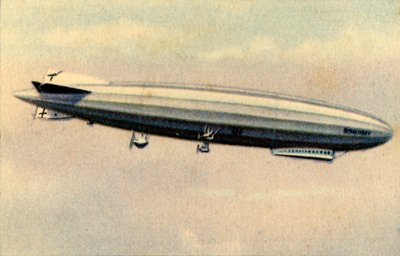Zeppelin LZ 120 Bodensee，1919年，1932年。 作者 不明
