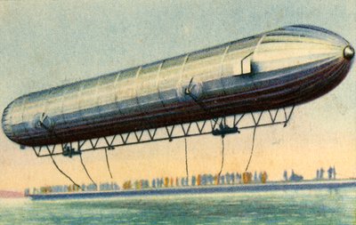 Zeppelin LZ 1，1900，1932。 作者 不明