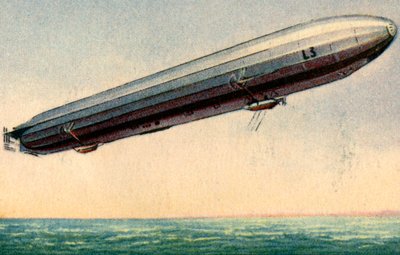 Zeppelin LZ 3，1914年，1932年。 作者 不明