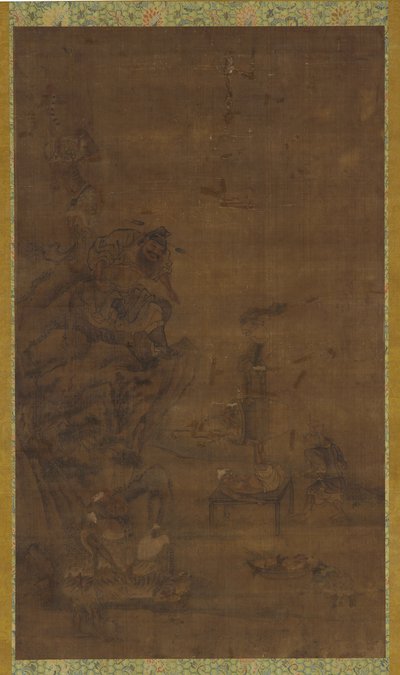 钟馗捉妖记》，16-17世纪。 作者 不明