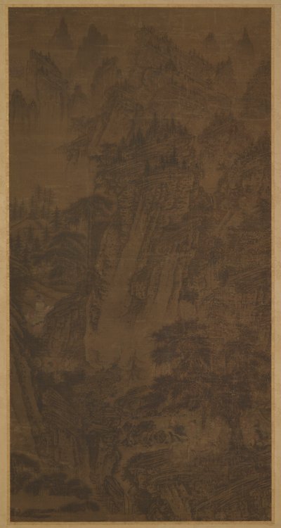 钟离权求道》，13-14世纪。 作者 不明