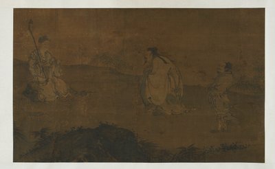钟离权求道》，明朝，15世纪。 作者 不明