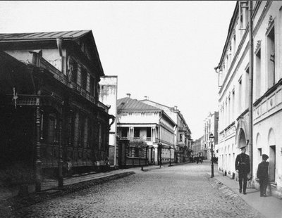 Zinoviev-Yusupov庭。莫斯科大剧院Afanasievsky巷，1913年。 作者 不明