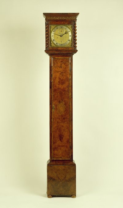 Charles II核桃长壳钟，Charles Gretton（fl.1672-1733） 作者 未知未知
