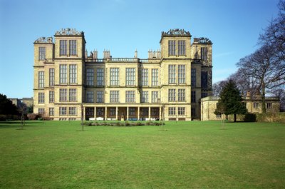 Hardwick Hall，外观，建于1590-97，德比郡，英国 作者 未知未知