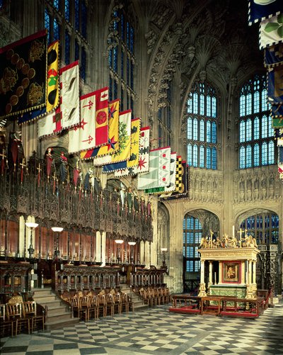 亨利七世夫人教堂，始于1503年，英国学校，（16世纪），威斯敏斯特教堂，英国伦敦 作者 未知未知