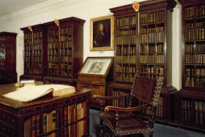 Pepys图书馆，Magdalene学院，剑桥内部看法 作者 未知未知