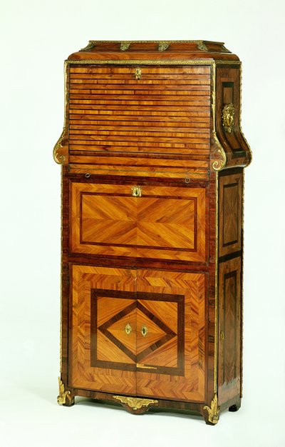路易十五贴着秘密纸板c.1740 作者 未知未知
