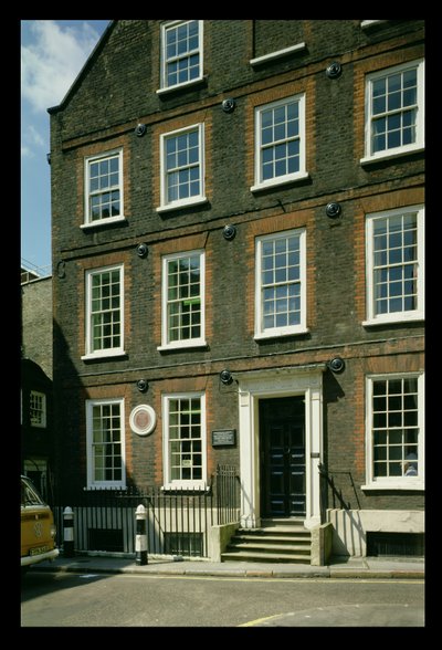 伦敦金融城Samuel Johnsons House建于1700年 作者 未知未知