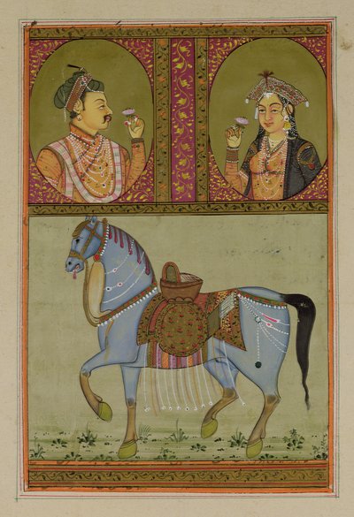 Shah Jahan（1592-1666）和Muntaz Mahal，他的妻子（d.1629），莫卧儿 作者 未知未知