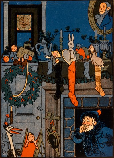 圣诞节前夜，由Denlow，1903年 作者 未知未知