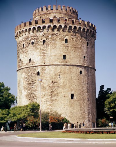 白塔，建于Suleiman the Magnificent统治时期（1520-66） 作者 未知未知