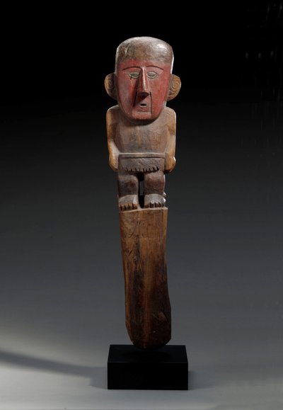 Chimu木制雕像标记，c.1100-1400 作者 不明