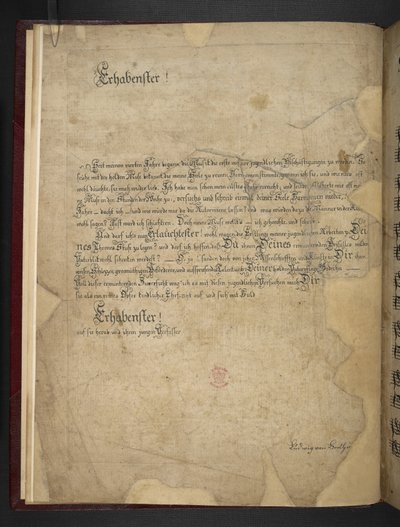 添加 MS 41631 f.1v 贝多芬早期三首降 E 调、F 小调和 D 调钢琴奏鸣曲的复制品 作者 未知艺术家