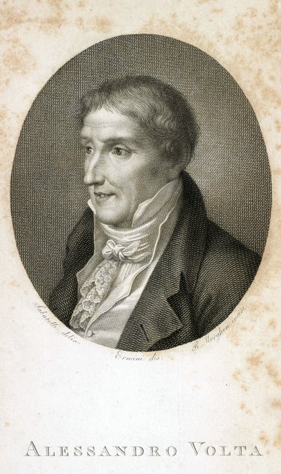 亚历山德罗·沃尔塔 (comte Alessandro Giuseppe Anastasio Volta 作者 不明