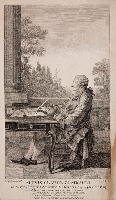 Alexis Claude Clairault (or Clairaut), French mathematician 作者 不明