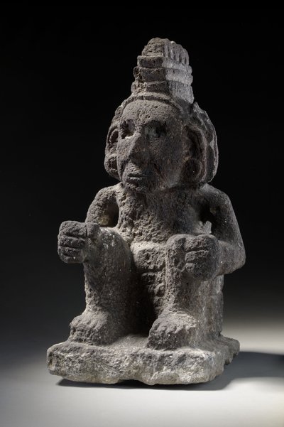 Macuilxochitl的阿兹台克石像，约1200-1521年 作者 不明
