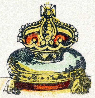 C - Couronne - 字母表 - 儿童娱乐 - 图像epnal，流行系列 c.1890（插图） 作者 不明