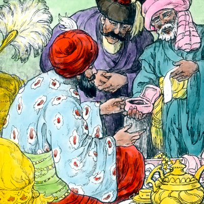 哈里发鹳 作者 未知艺术家