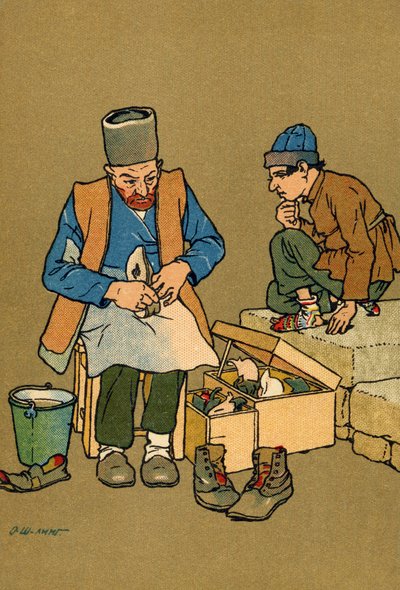 高加索：梯弗里斯鞋匠 作者 未知艺术家