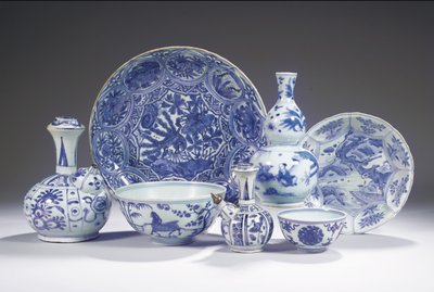 青花瓷的收藏 作者 不明