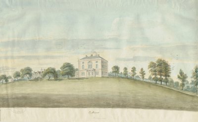 科尔顿-贝拉莫尔之家：水彩画，nd [c 1800] 作者 不明