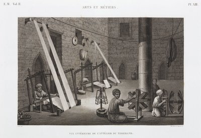 Cotton & Silk，织布工坊，埃及，约 1798 年 作者 不明