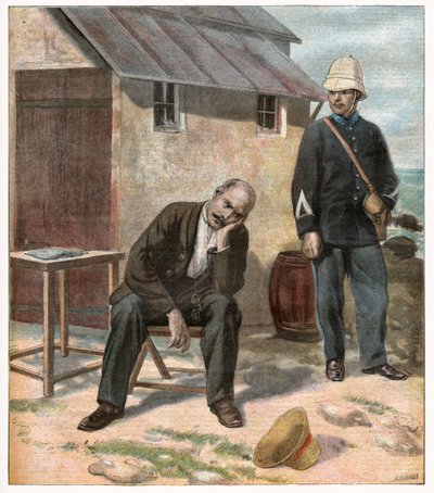 德雷福斯案。 1896年（雕刻） 作者 未知艺术家