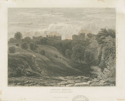 达德利城堡（Dudley Castle）：钢雕刻，nd [19％] 作者 不明