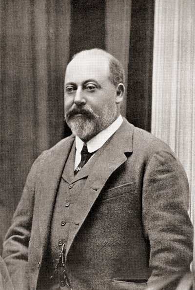 Edward VII, from Auld Acquaintance Further Reminiscences, published c.1929 (litho) 作者 不明