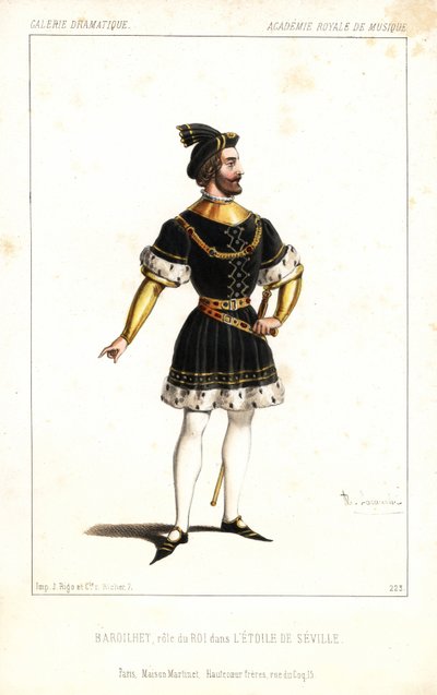 英国男中音 Paul-Bernard Barroilhet 在《L