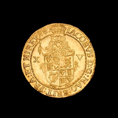 英国锤纹金刺里亚尔硬币 作者 未知艺术家