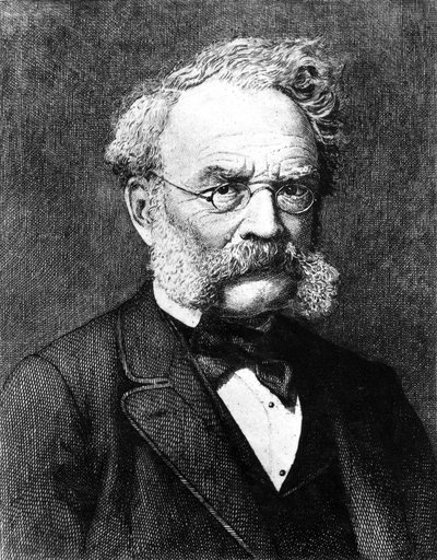 Ernst Werner von Siemens，德国电气工程师和发明家，约1880年 作者 不明