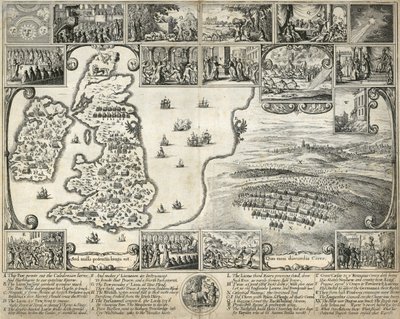 1640 年的事件 作者 未知艺术家
