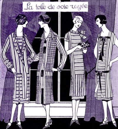 时尚：1925 年 5 月的礼服 作者 未知艺术家