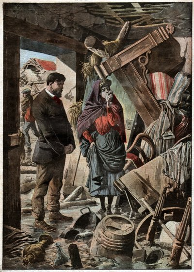 1910年的洪水1910年的洪水。 作者 尼古拉斯·利兹