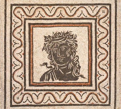 中心季节图像的地板马赛克，公元三世纪，罗马国家博物馆（museo nazionale romano），罗马，意大利 作者 未知艺术家