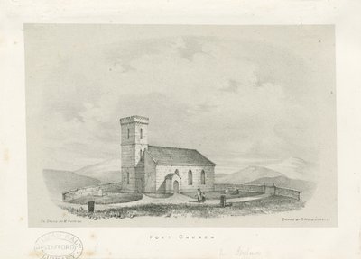 Foxt Church-版画，nd [c 1840] 作者 不明