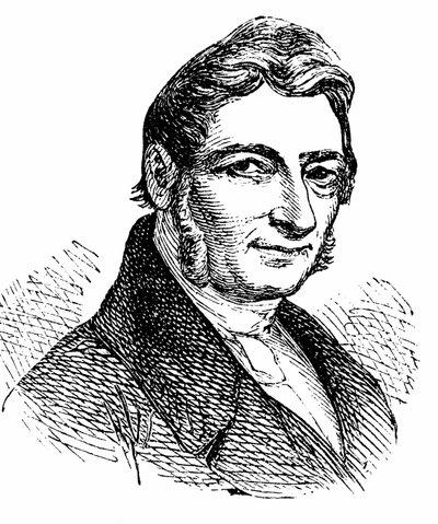 Franz Xaver Gabelsberger（1789-1849 年）速记系统发明者 作者 未知艺术家