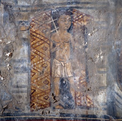 希腊克里特岛Plemeniana的Agios Georgios教堂壁画(照片) 作者 或 Magno Cesare Magni