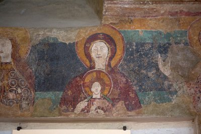 意大利威尼托Arqua Petrarca的Santa Maria Assunta教堂壁画(照片) 作者 不明