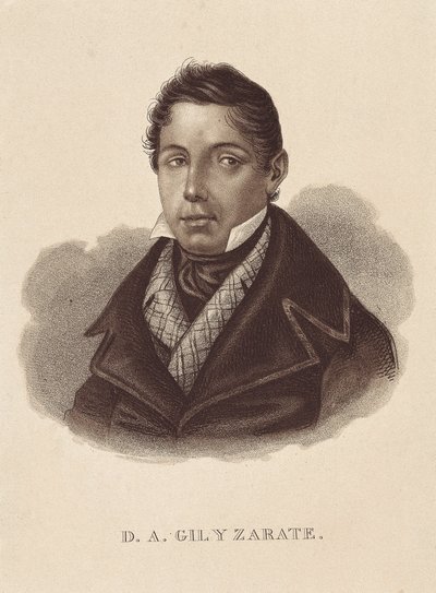 安东尼奥-吉尔-扎拉特（1793-1861 年）（雕刻） 作者 Unbekannter Künstler